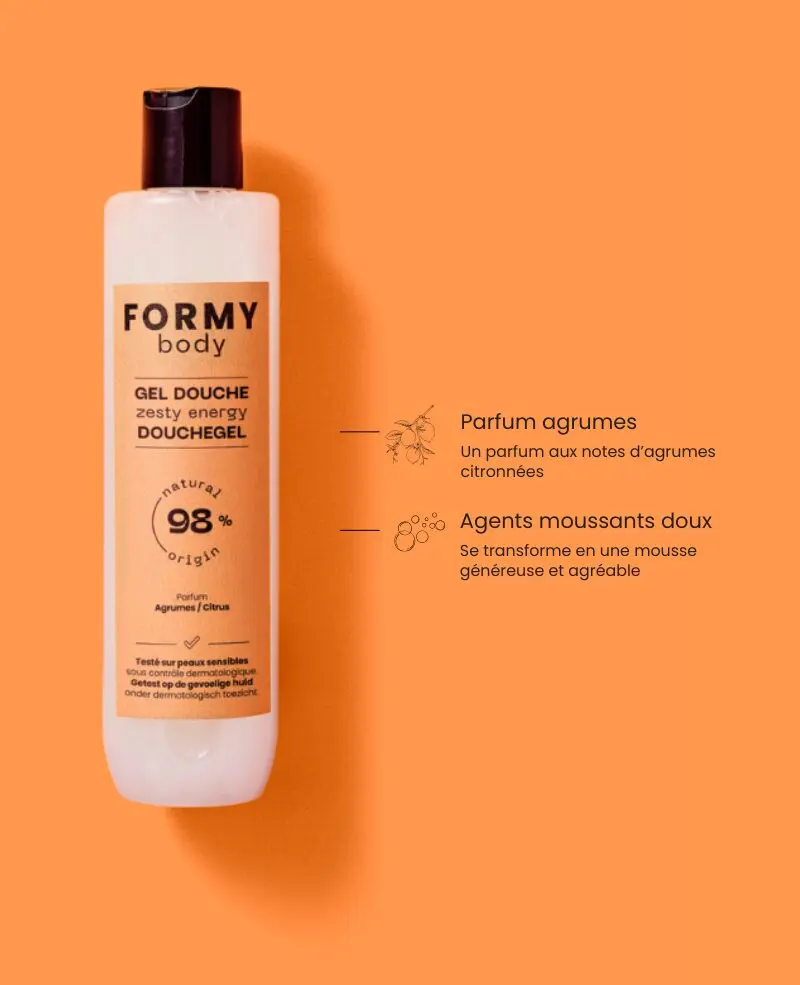 Gel douche hydratant Zesty Energy – Image 6