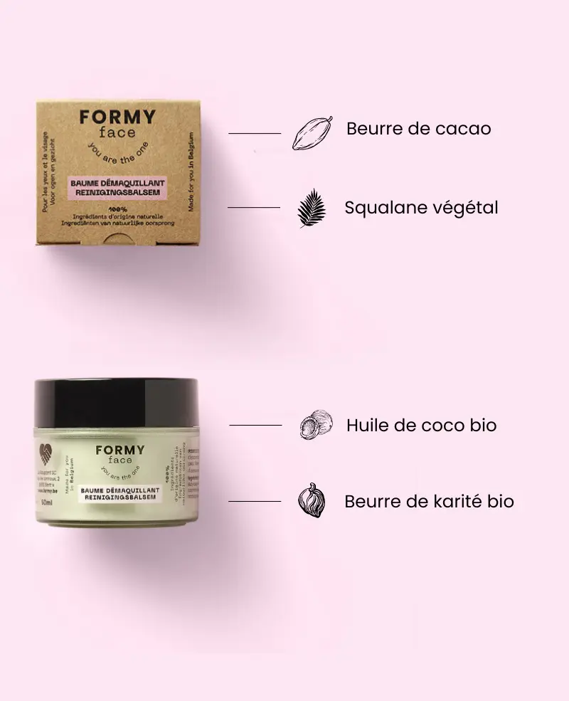 Baume Demaquillant & Nettoyant Aux Trois Huiles - Sabina