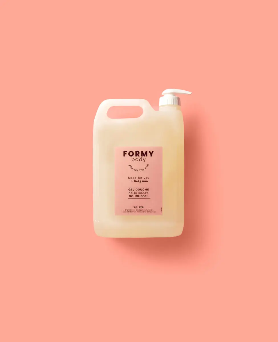 Mon bidon de gel douche Hello Mango 5l