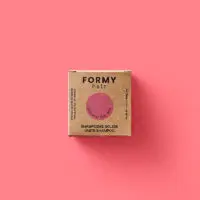 Shampoing solide pour cheveux colorés FORMY dans son étui en carton recyclé